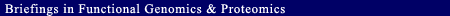Briefings in Functional Genomics