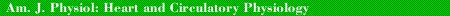 Am. J. Physiol. Heart Circ. Physiol.